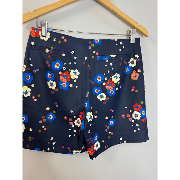 Tory Burch Sport Women’s Printed Tech Twill Golf Skort Navy Pansy Bouquet Sz S - Picture 7 of 12